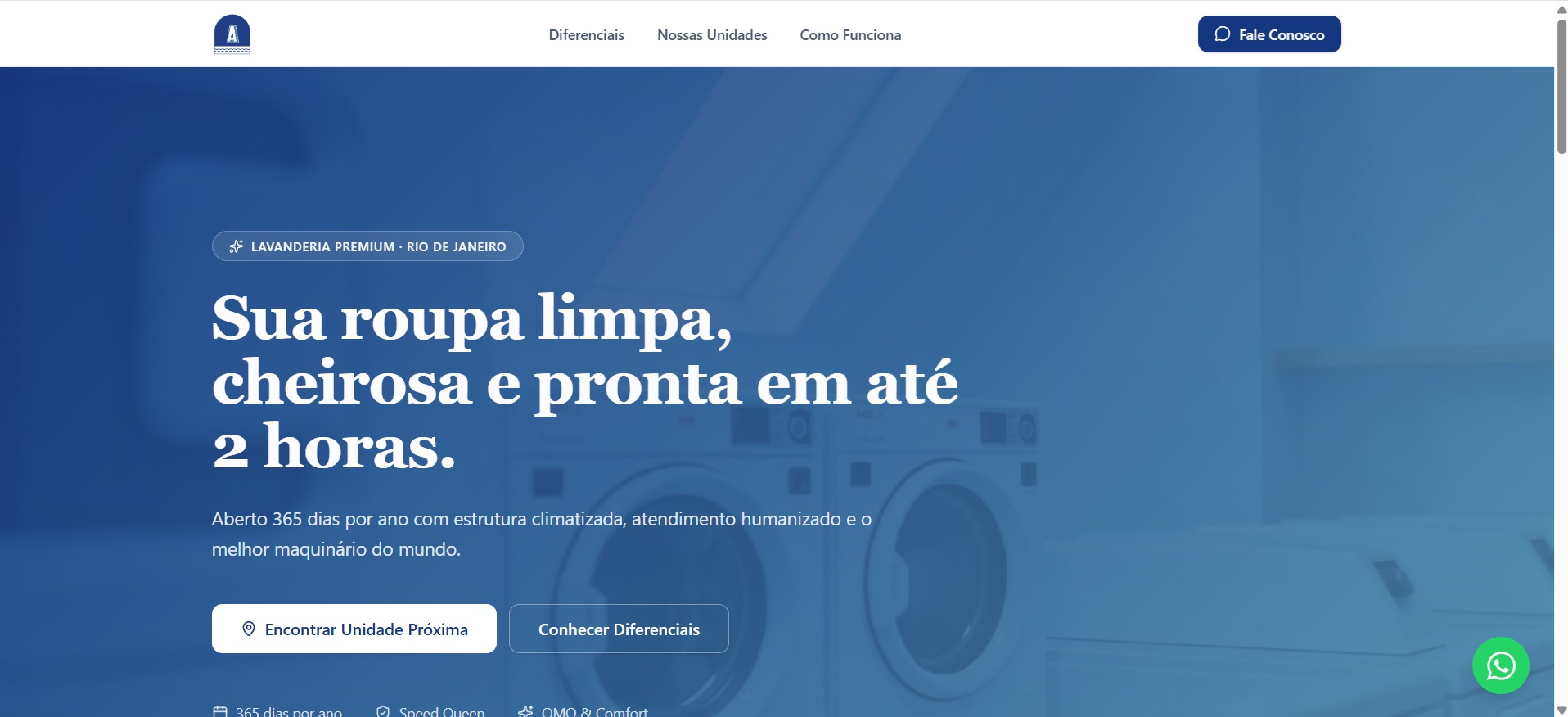 Prévia do site Arpoador
